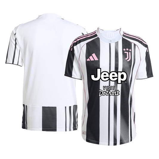Juventus Tröja 2025/26 Hemma Svart & Vitt-1