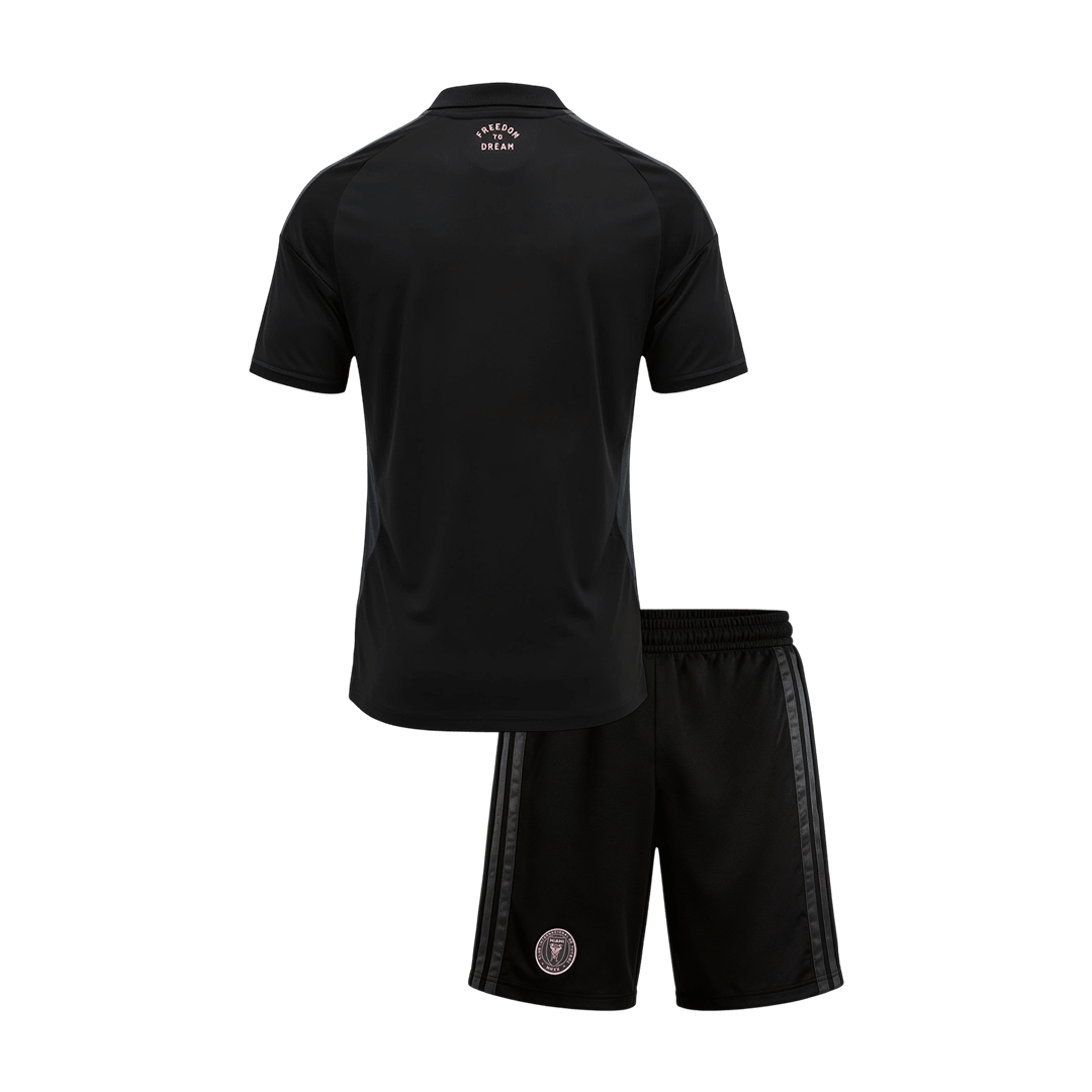 Inter Miami CF Tröja 2026 Borta Svart Barn