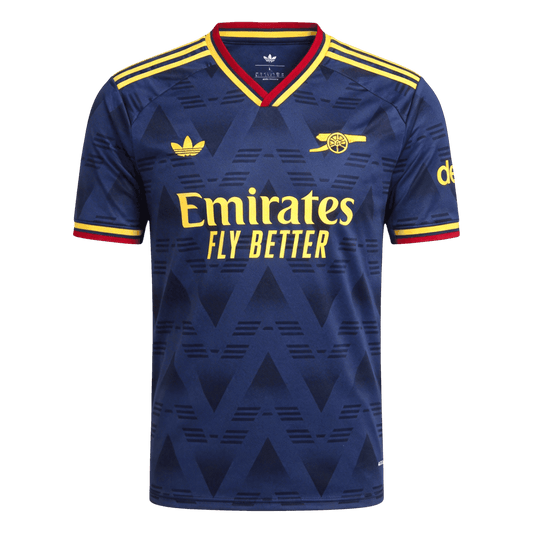 Arsenal Tröja ØDEGAARD #8 2026/27 Borta Autentisk Mörkblå - UCL-1