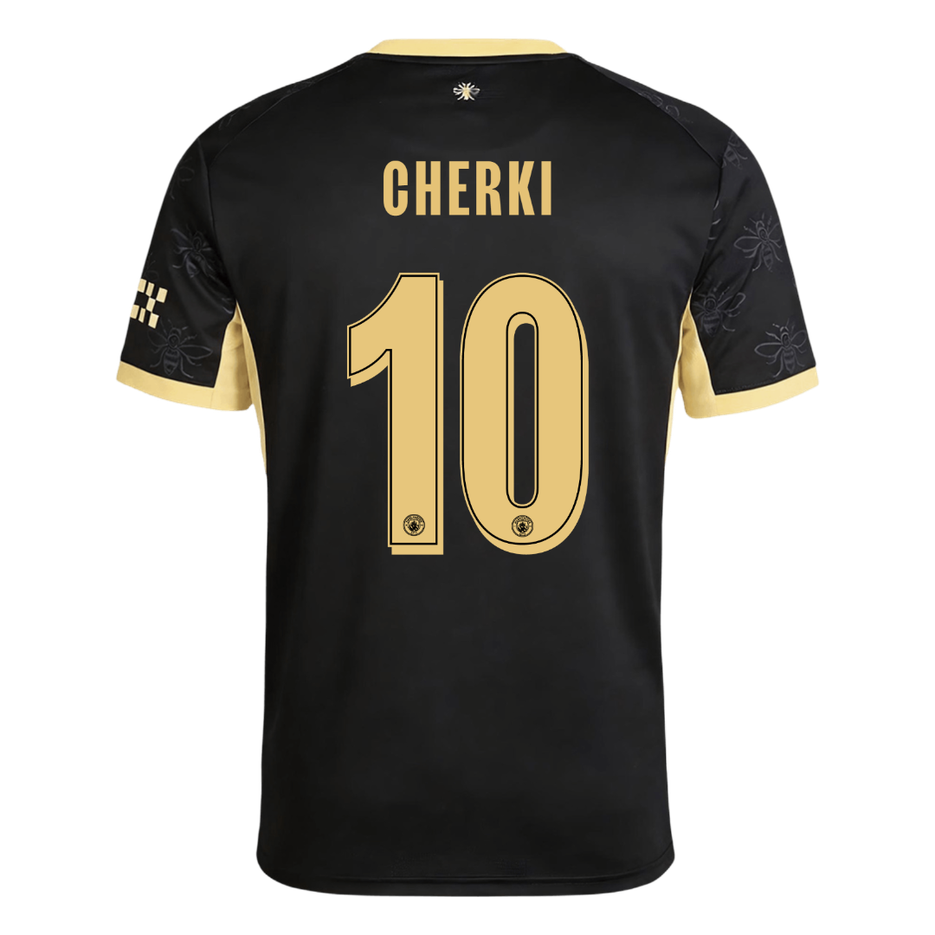 Manchester City Tröja CHERKI #10 2026/27 Borta Svart - UCL