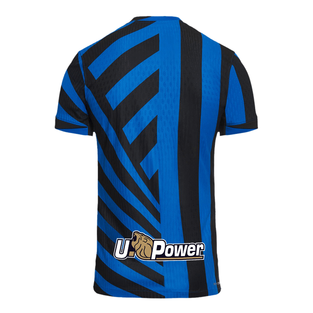 Inter Milan Tröja 2024/25 Hemma Autentisk Blå och svart