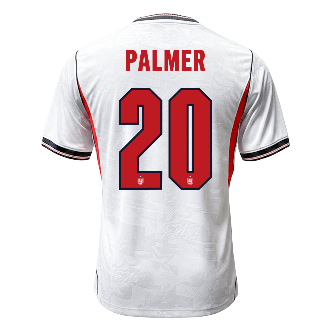 England Tröja PALMER #20 2026 Hemma Autentisk Vit
