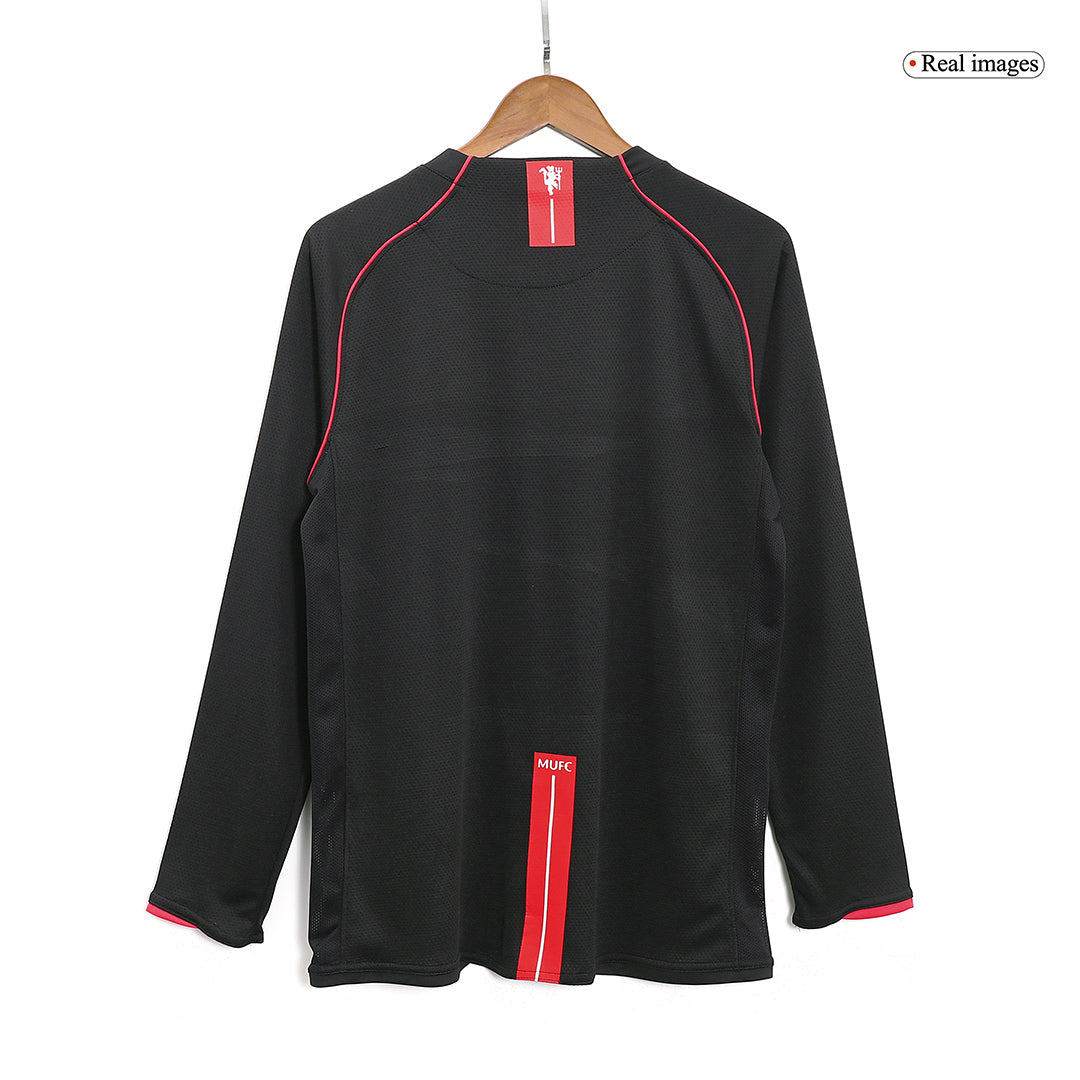 Manchester United Bortatröja 2007/08 Retro Tröja
Svart