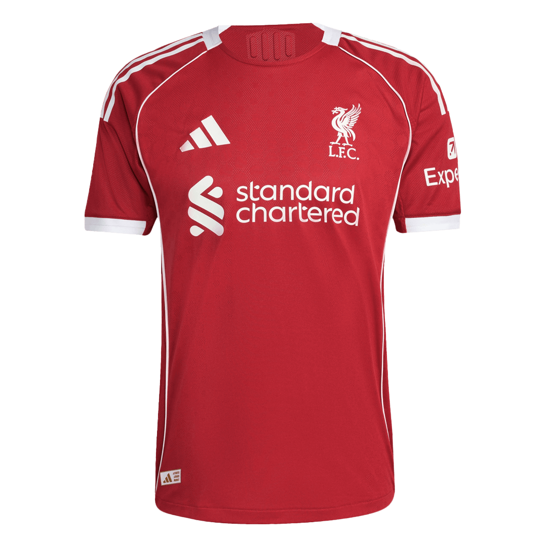 Liverpool Tröja M.SALAH #11 2025/26 Hemma Röd