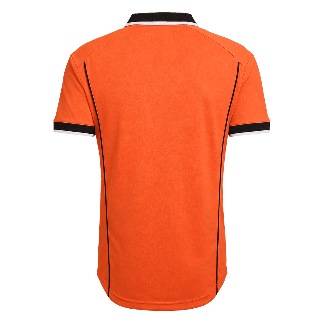 Nederländerna Hemmatröja 1998 Retro Tröja
Orange
