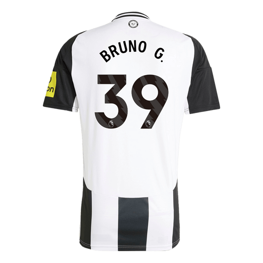 Newcastle United Tröja BRUNO G. #39 2024/25 Hemma Svart & Vitt-1
