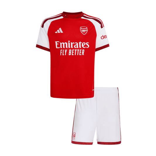 Arsenal Tröja CHAMPIONS #26 2026/27 Hemma Röd Barn-1