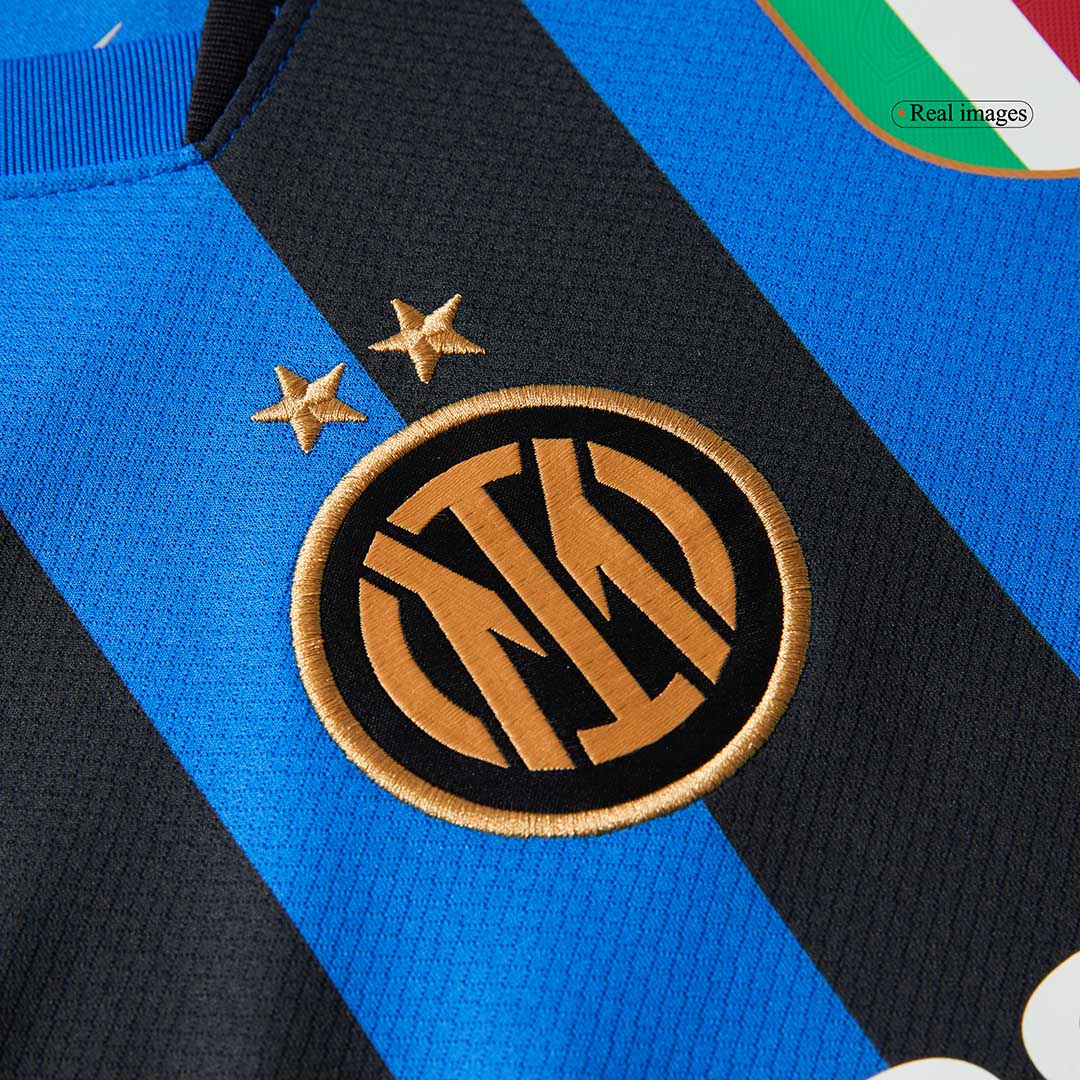 Inter Milan Tröja LAUTARO #10 2024/25 Hemma Black&Blue