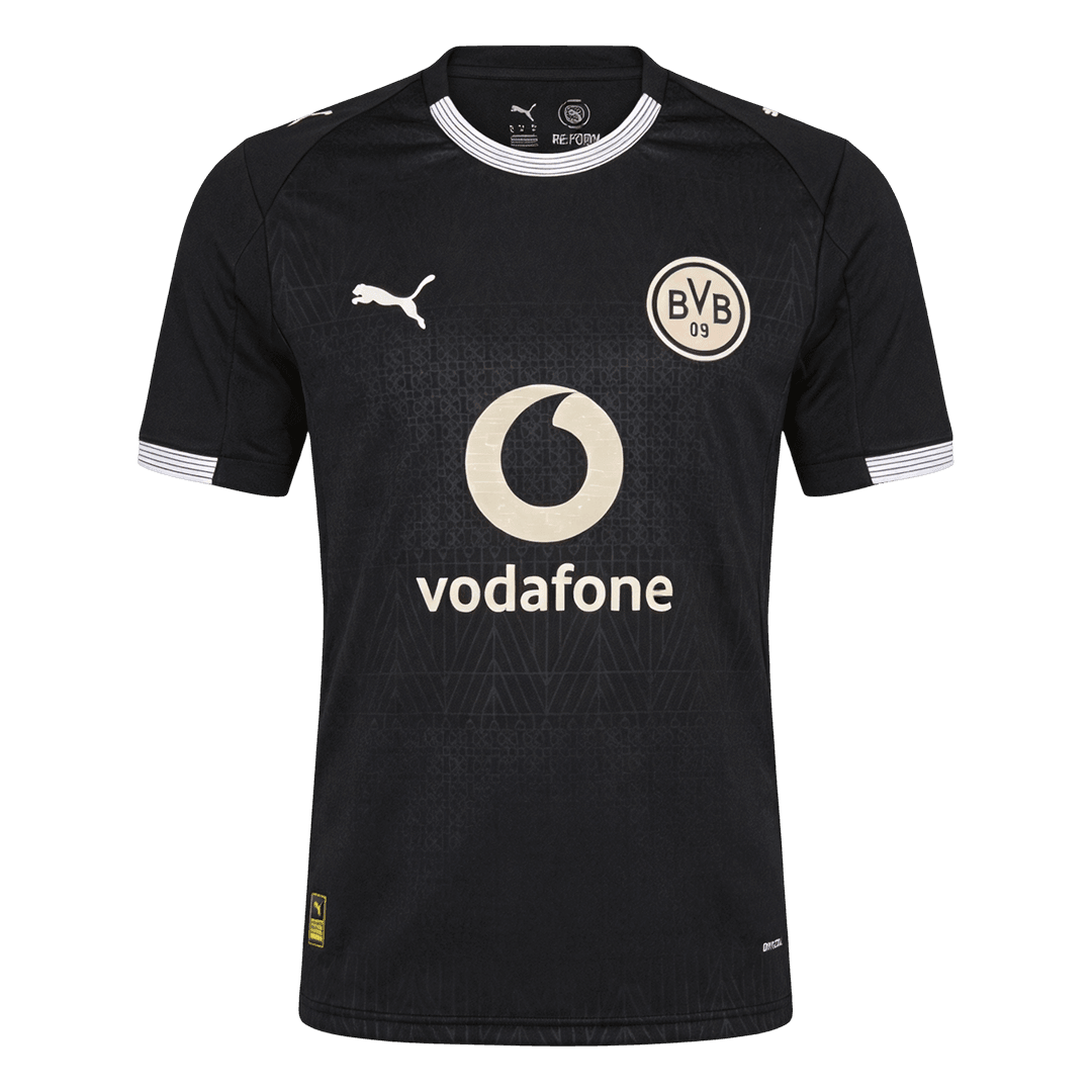Borussia Dortmund Tröja 25/26 Fourth Away 黑色