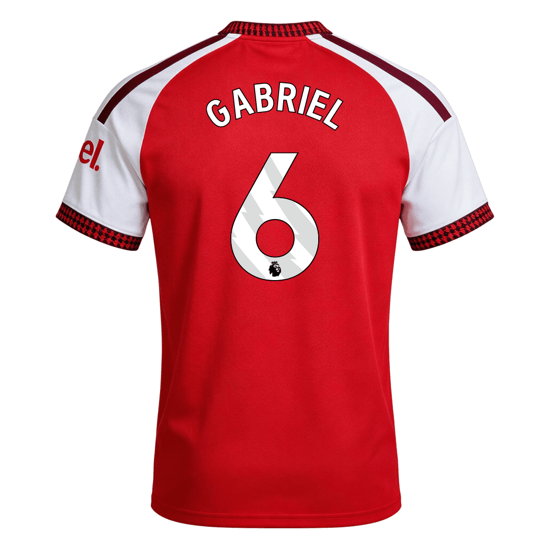 Arsenal Tröja GABRIEL #6 2026/27 Hemma Röd