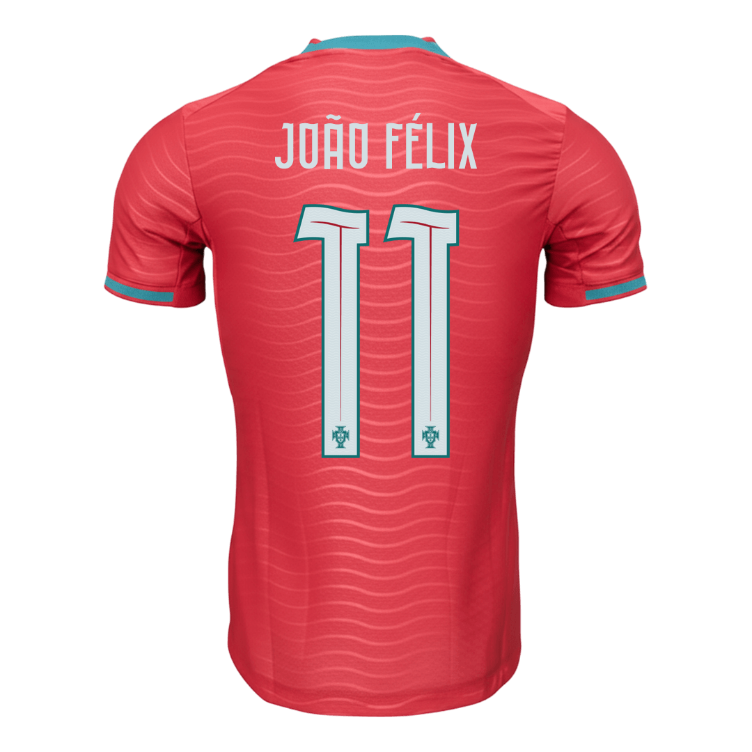 Portugal Tröja JOÃO FÉLIX #11 2026 Hemma Autentisk Röd