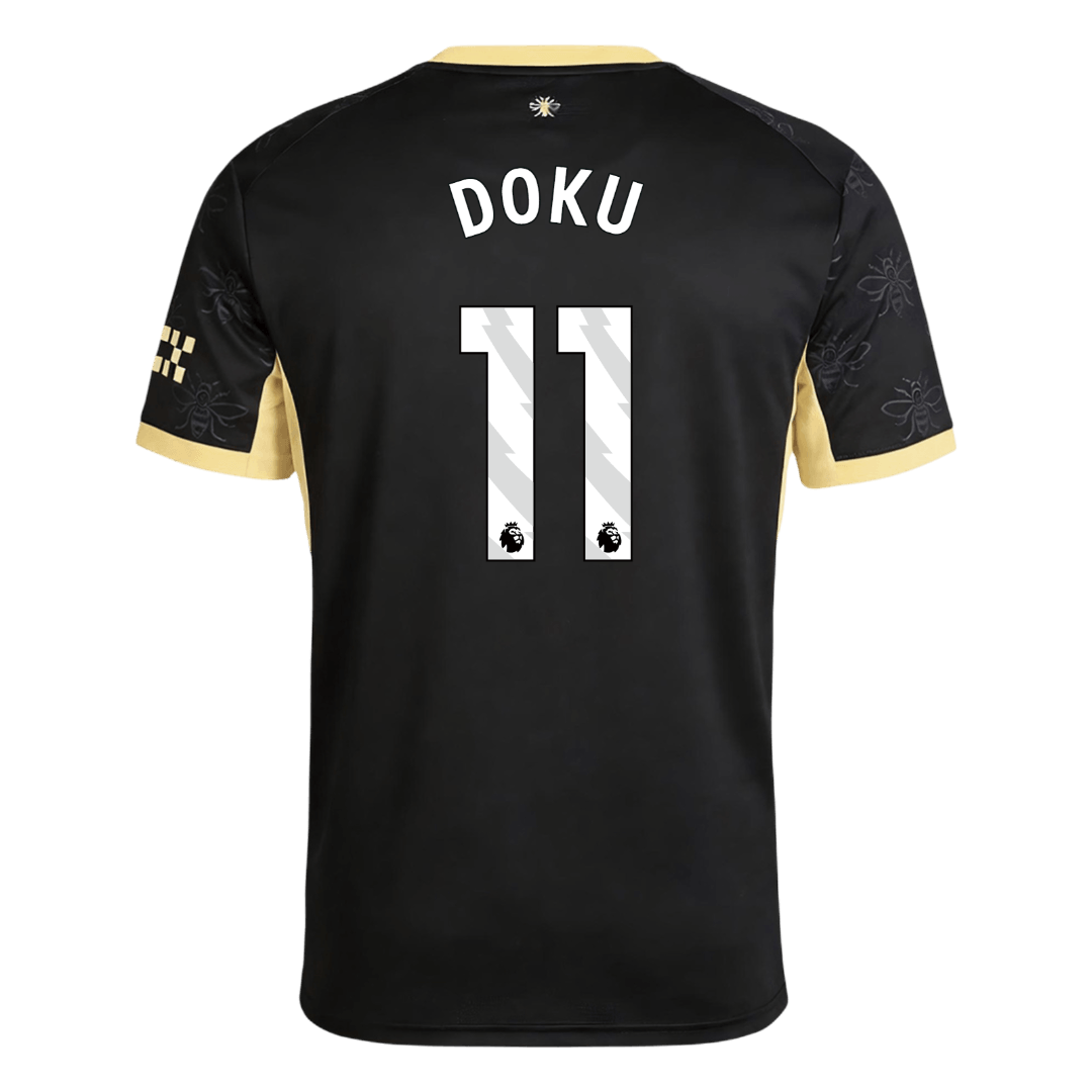 Manchester City Tröja DOKU #11 2026/27 Borta Svart