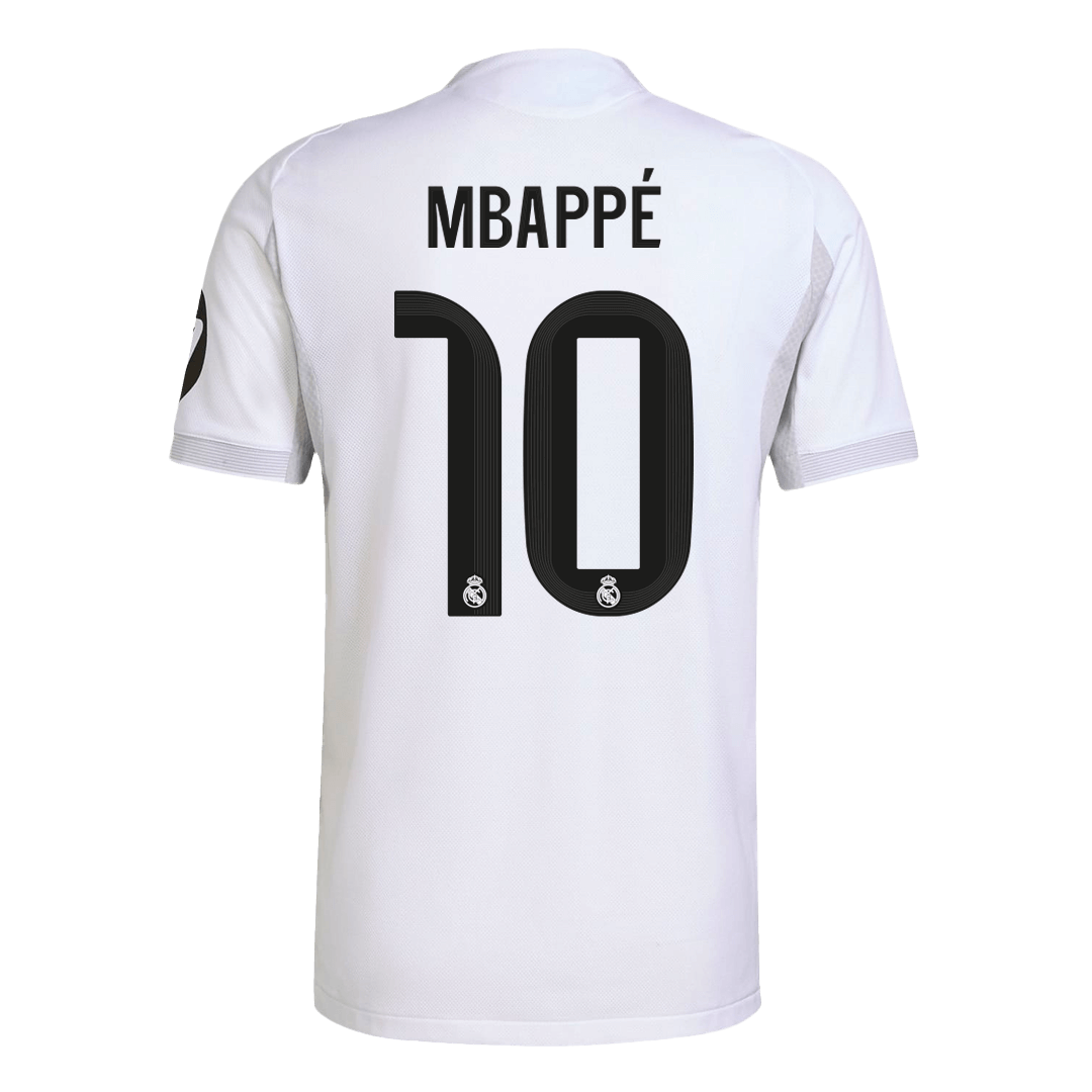 MBAPPÉ #10 Real Madrid Tröja 2025/26 Hemma Premium Vit