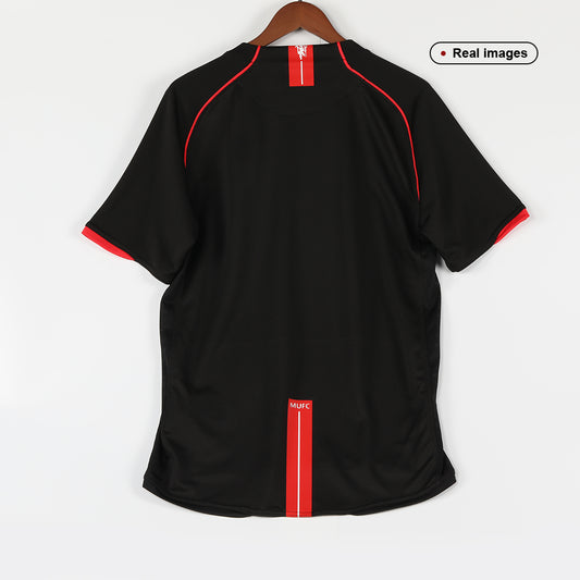 Manchester United Bortatröja 2007/08 Retro Tröja
Svart-1