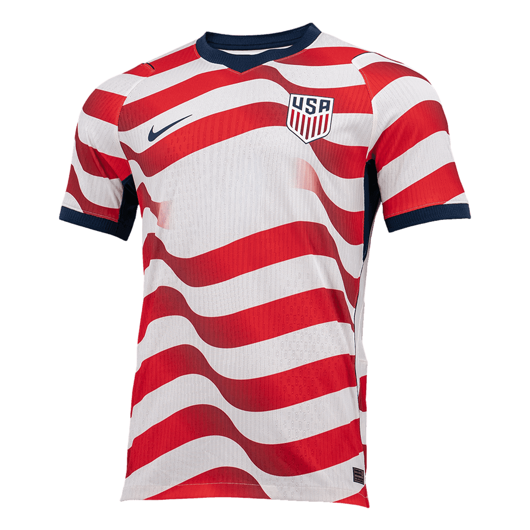 USA Tröja 2026 Hemma Autentisk Röd & Vit