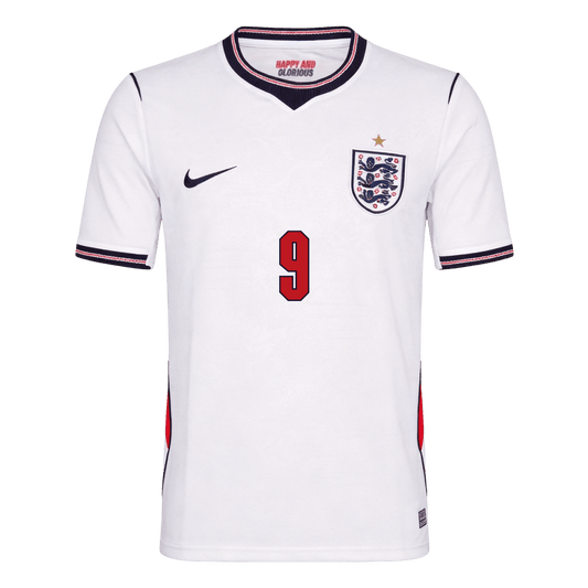 England Tröja KANE #9 2026 Hemma Vit-1