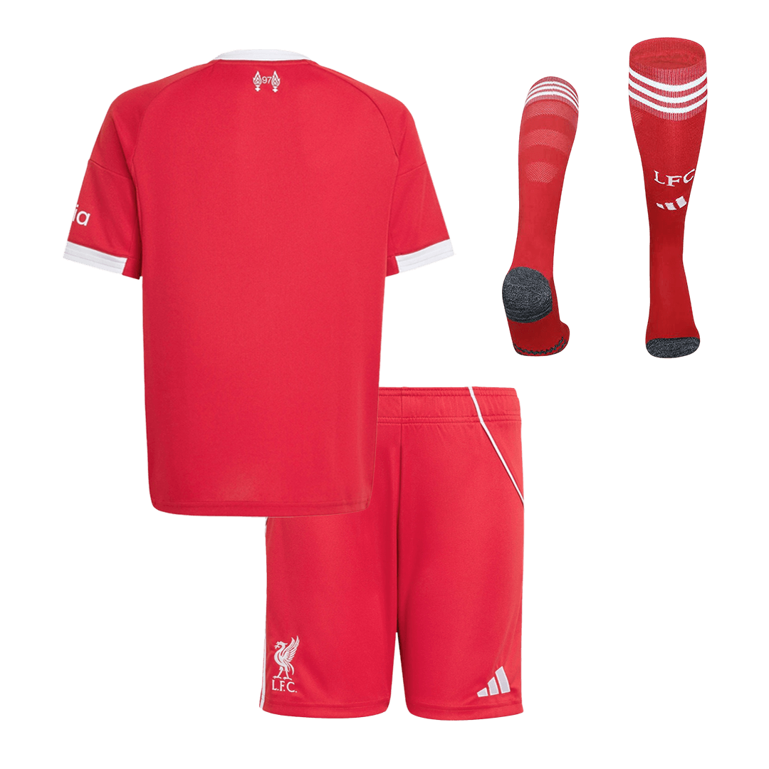 Liverpool Tröja 2025/26 Hemmaställ Röd Barn