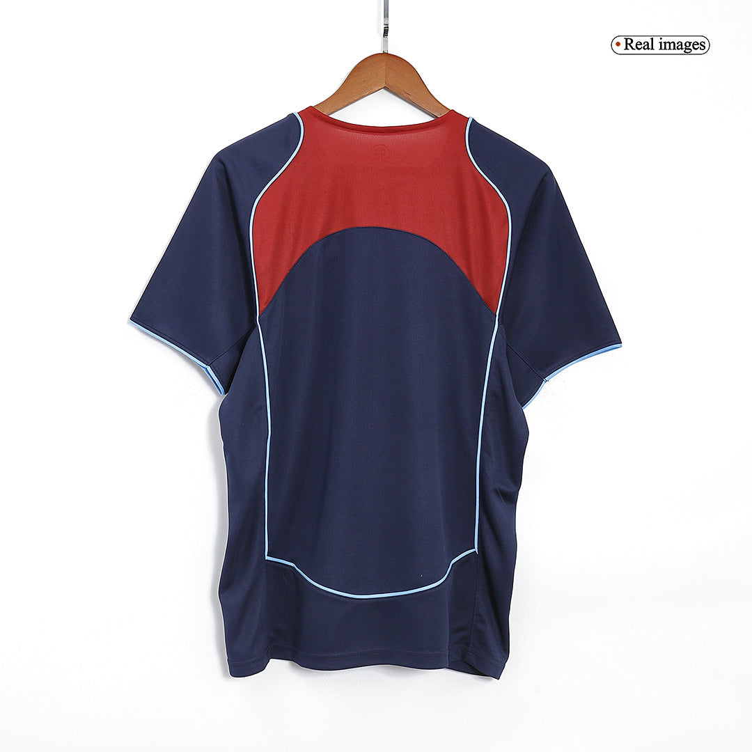 Atletico Madrid Bortatröja 2004/05 Retro Tröja
Mörkblå