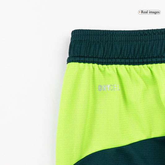 Manchester City Shorts 2025/26 Fourth Away Grön-1