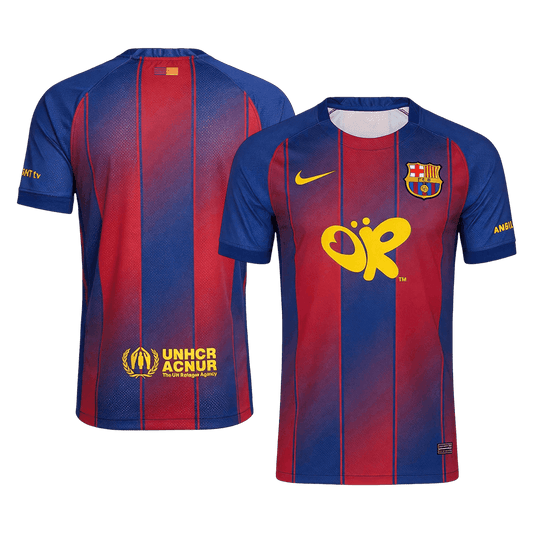 Barcelona Tröja 2025/26 Hemma Röd & Blå-1