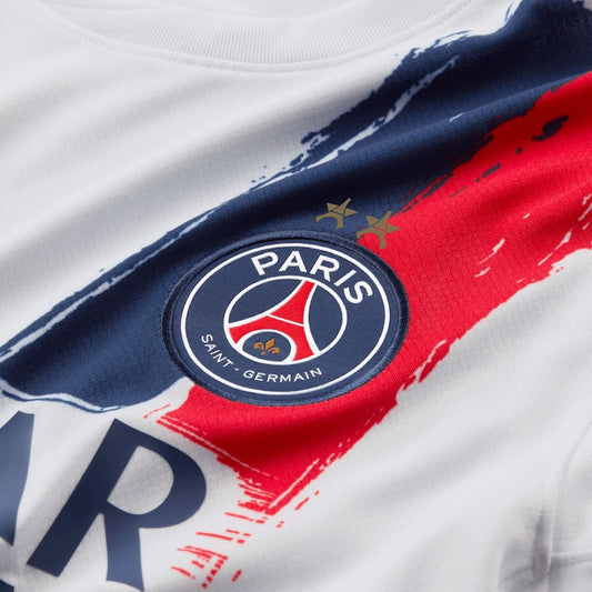 PSG Tröja Champions of Europe #26 2024/26 Borta Vit-1