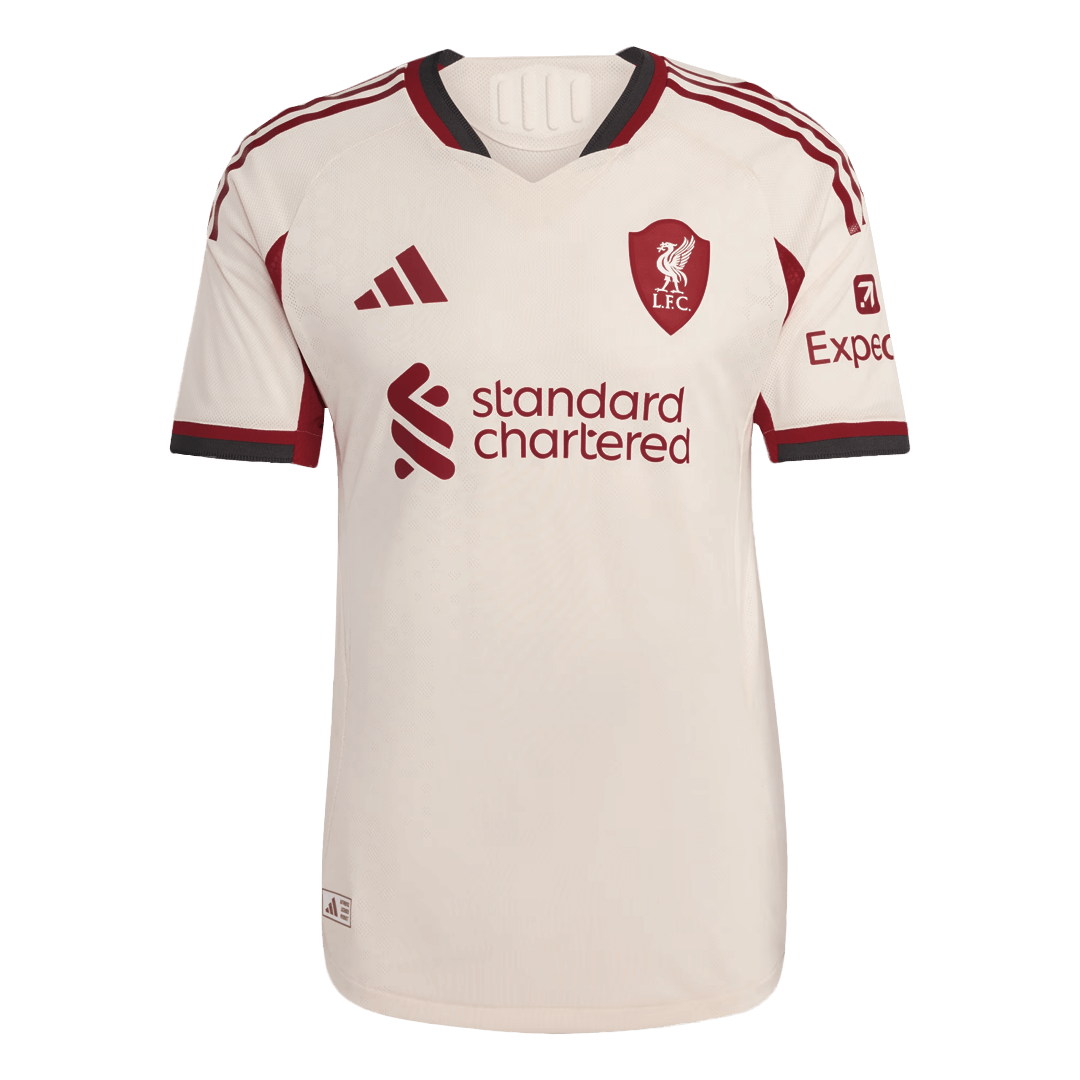 Liverpool Tröja GAKPO #18 2025/26 Borta Vit