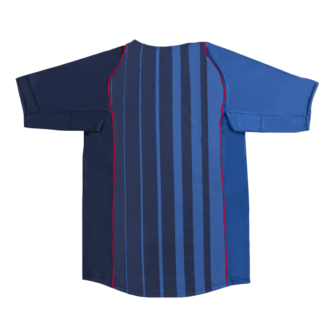 Barcelona Bortatröja 2004/05 Retro Tröja
Blå