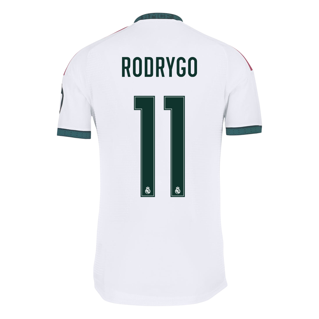 Real Madrid Tröja RODRYGO #11 2026/27 Hemma Autentisk Vit