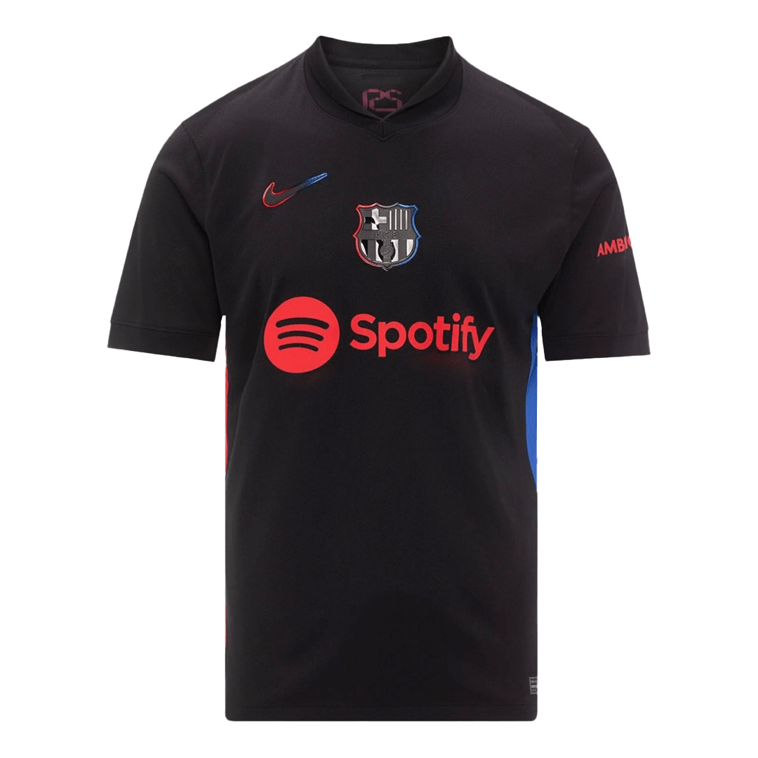 Barcelona Tröja RAPHINHA #11 2024/25 Borta Svart - UCL