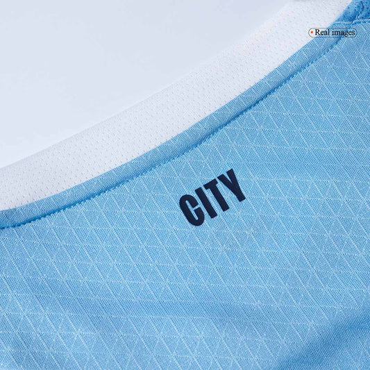 Manchester City Tröja FODEN #47 2025/26 Hemma Blå-1