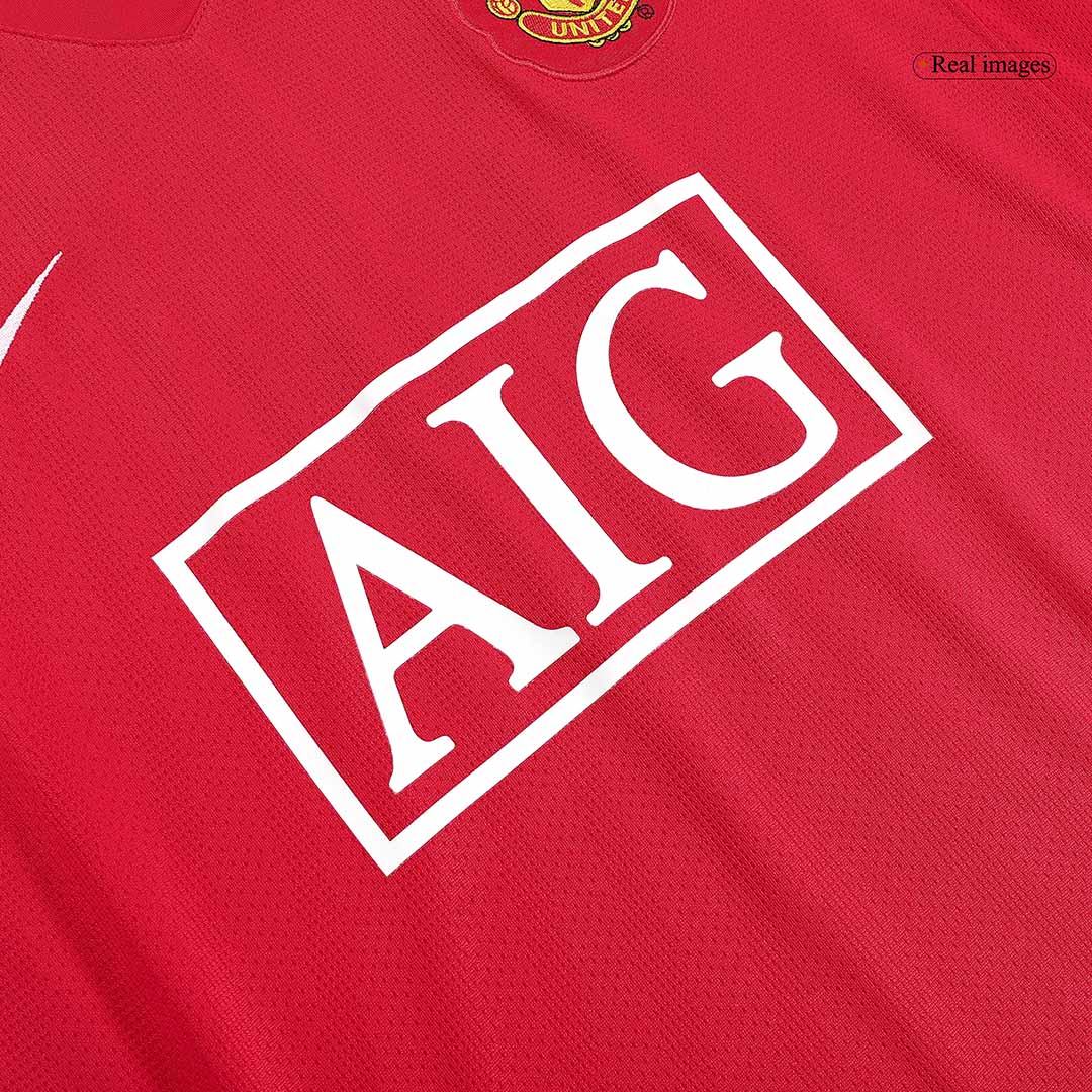 RONALDO #7 Manchester United Hemmatröja 2007/08 Retro Tröja
Röd