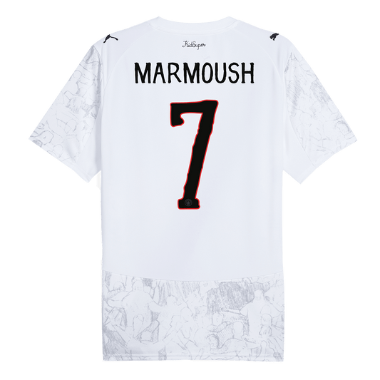 Manchester City Tröja MARMOUSH #7 2025/26 Vit-1