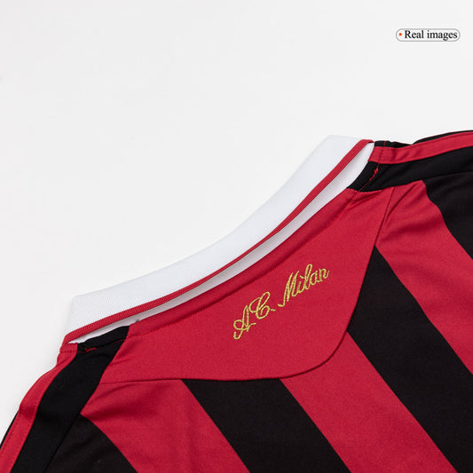 AC Milan Hemmatröja 2009/10 Retro Tröja
Röd & Svart-1