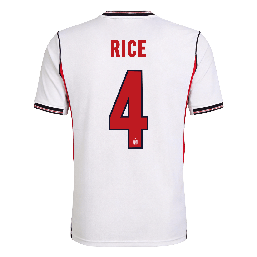 England Tröja RICE #4 2026 Hemma Vit