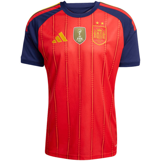 CAMPEONES #26 Spanien Tröja 2026 Hemma Premium Röd-1