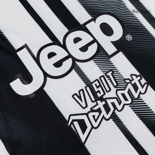 Juventus Tröja 2025/26 Hemma Långärmad Svart & Vitt-1