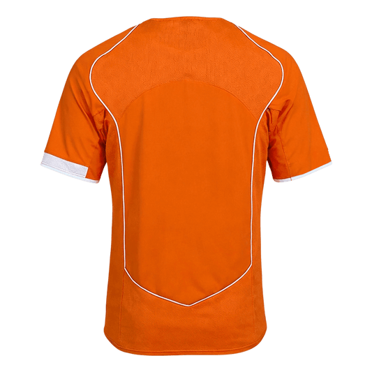 Nederländerna Hemmatröja 2004 Retro Tröja
Orange-1