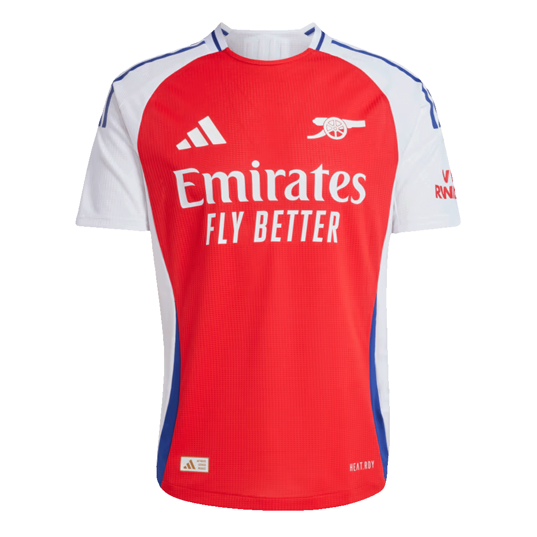 Arsenal Tröja RICE #41 2024/25 Hemma Röd - UCL