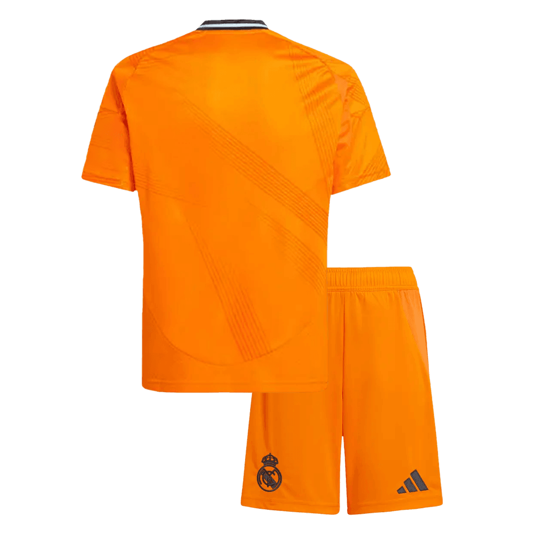 Real Madrid Tröja 2024/25 Borta Orange Barn