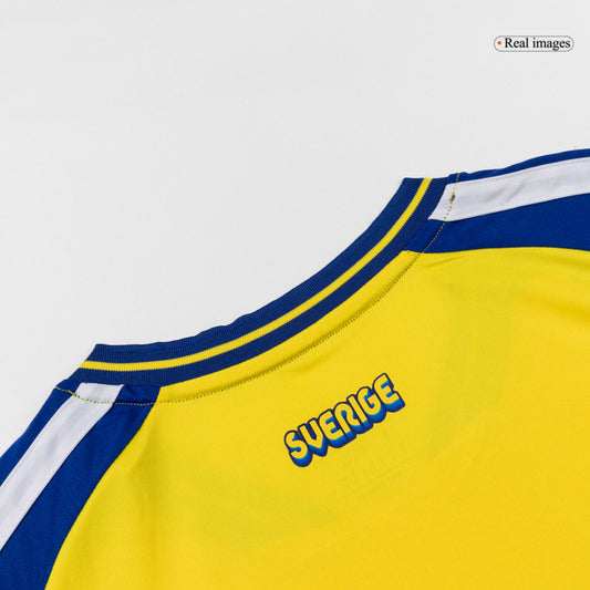 Sverige Tröja 2026 Hemma Gul-1