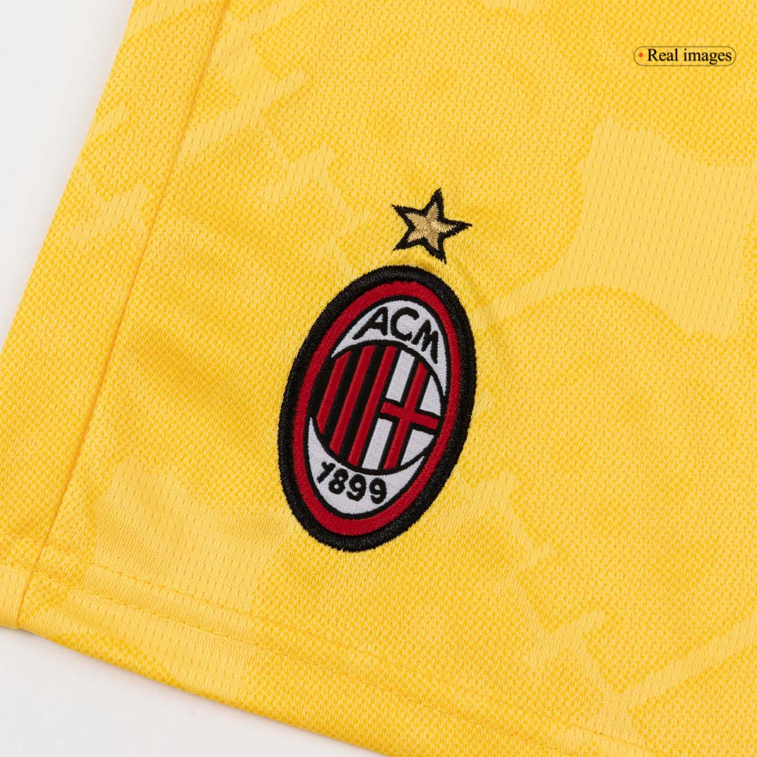 AC Milan Tröja 2025/26 Tredje Gul Barn