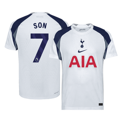 Tottenham Hotspur Tröja SON #7 2025/26 Hemma Vit