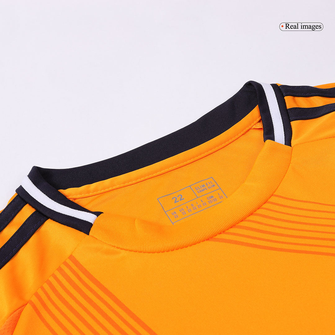 Real Madrid Tröja 2024/25 Borta Orange Barn
