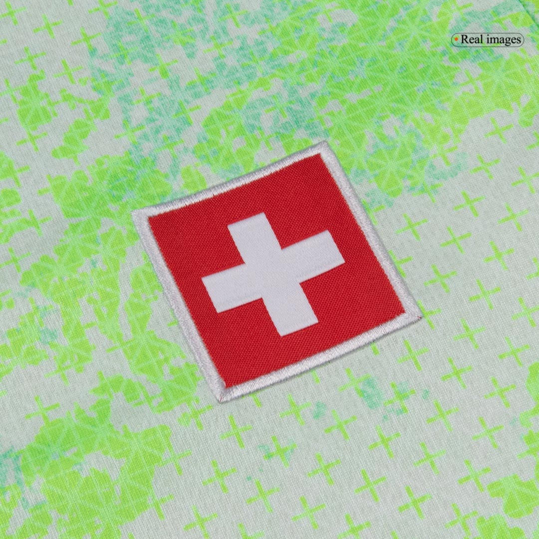 Schweiz Tröja EMBOLO #7 2026 Borta Grön