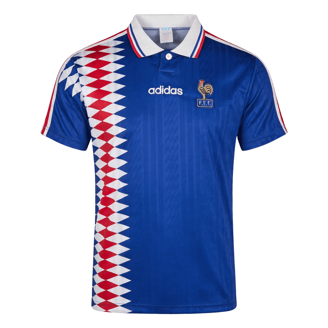 Frankrike Hemmatröja 1994 Retro Tröja
 Blå