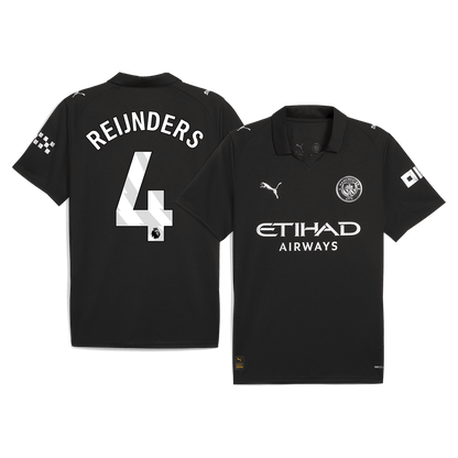 Manchester City Tröja REIJNDERS #4 2025/26 Borta Svart