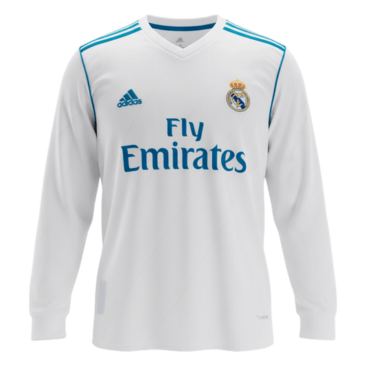 Real Madrid Hemmatröja 2017/18 Retro Tröja
 Vit