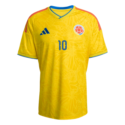 Colombia Tröja JAMES #10 2026 Hemma Gul-10