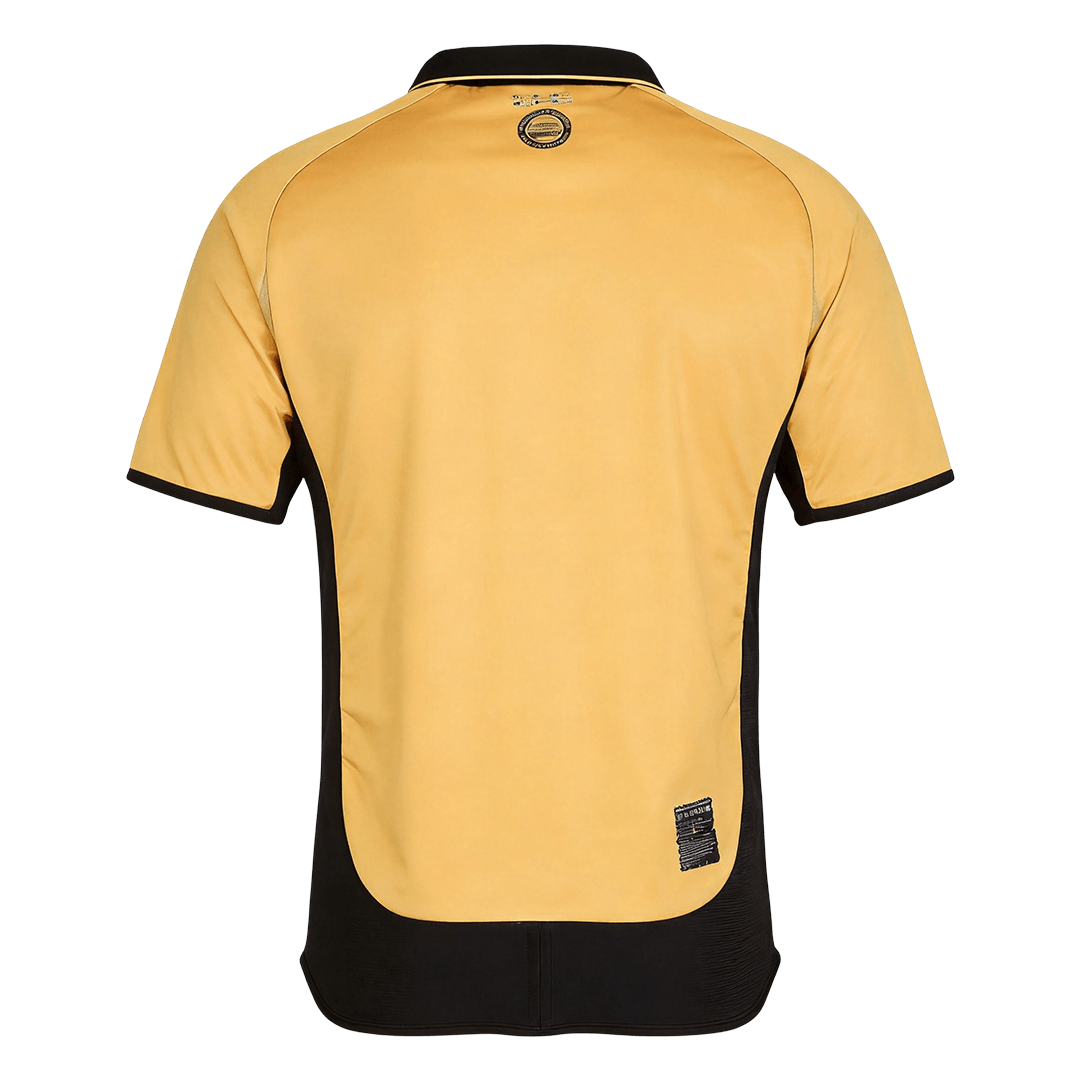 Manchester United Bortatröja 2001/02 Retro Tröja
 White&Gold