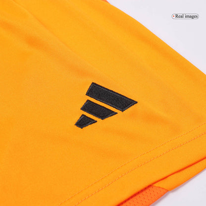 Real Madrid Shorts 2024/25 Borta Orange-3